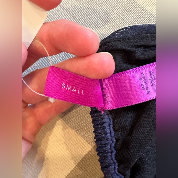 L’Agent by Agent Provocateur Monica Penelope Cruz Sevilla Bikini Top Navy Size S - Picture 12 of 13